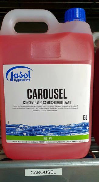 Carousel Concentrated Sanitiser Reodorant - 5 Litre