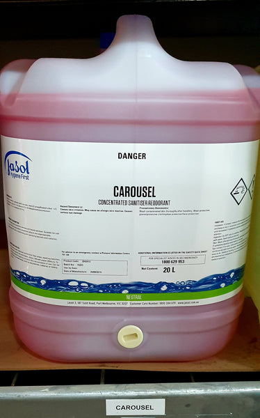 Carousel Concentrated Sanitiser Reodorant - 20 Litre