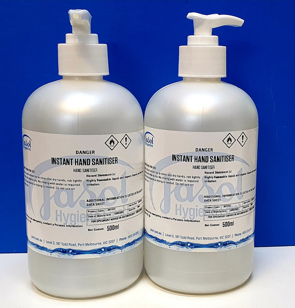JASOL INSTANT HAND SANITISER - 500ML PUMP PACK