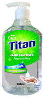JASOL TITAN HAND SANITISER - 500ML PUMP PACK