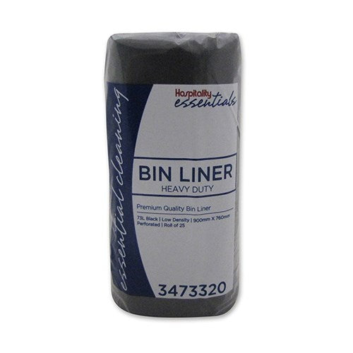 Premium Heavy Duty Garbage Bags - 73 Litre - Carton of 250