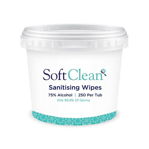 SANITISING WIPES - BUCKET OF 250