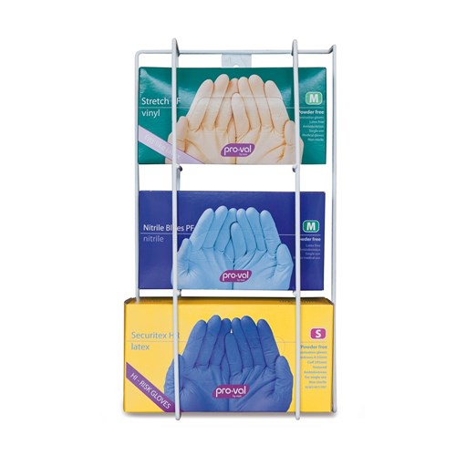 Disposable Glove Dispenser - Hold 3 Packets of 100