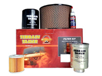TERRAIN TAMER FILTER KIT - MFK6 - SUIT MITSUBISHI TRITON MQ 4D56T 2.5L TURBO DIESEL