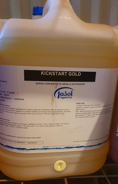 Kick Start Gold Vehicle Wash - 20 Litre
