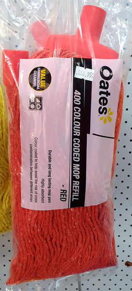 Oates Mop Head 400g- Various Colours