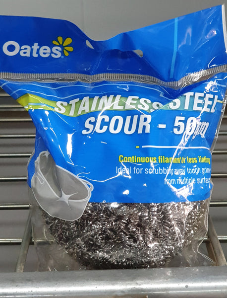 Stainless Steel Scourer - Single Pack