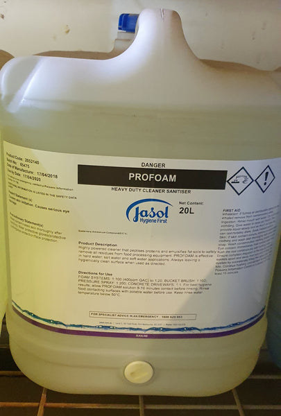Profoam Heavy Duty Cleaner Sanitiser- 20L